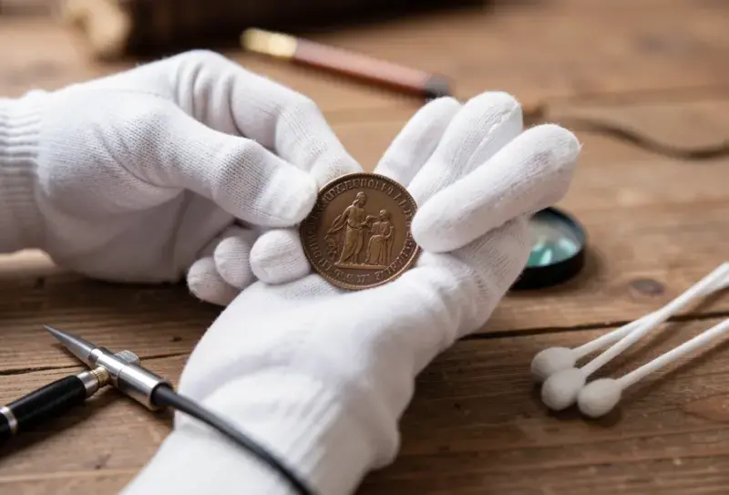 Reliquias metálicas y monedas antiguas halladas con detector de metales - como limpiar monedas antiguas
