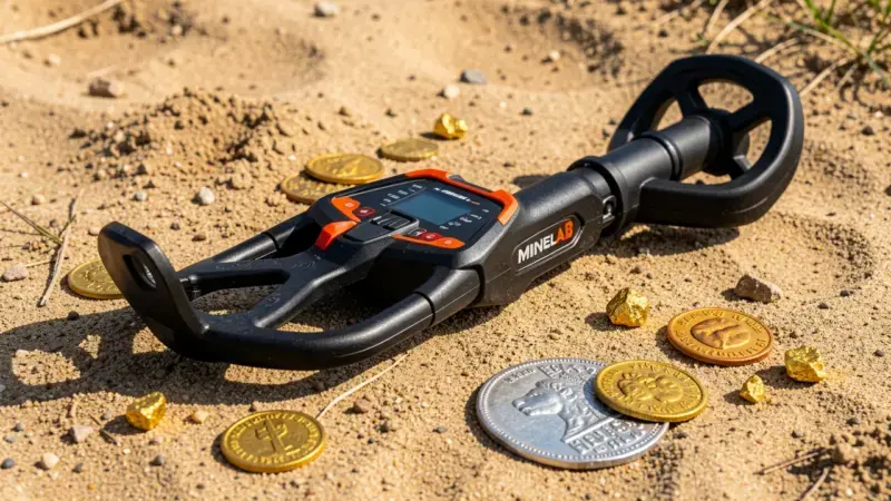 Detector de metales de alta gama Minelab con monedas de oro y pepitas - cuál es el más potente