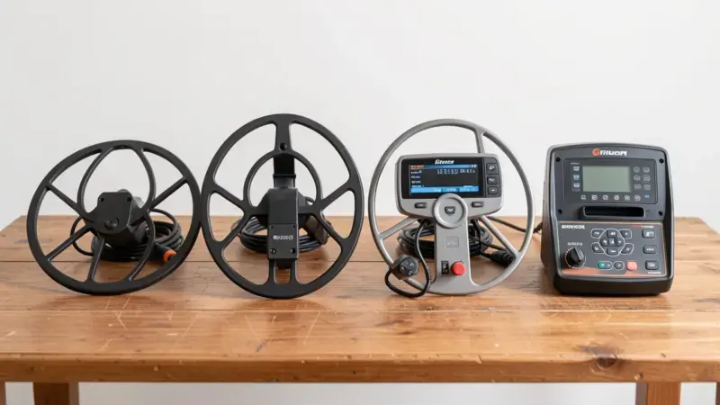 Cuatro modelos de detectores de metales en comparativa - mejor detector de metales por perfil