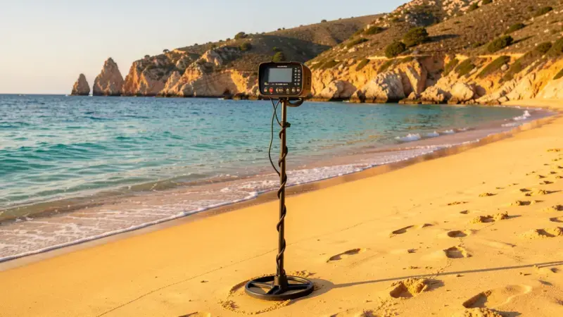 Detector de metales en playa espanola con mar Mediterraneo - donde es legal usar detector de metales en Espana